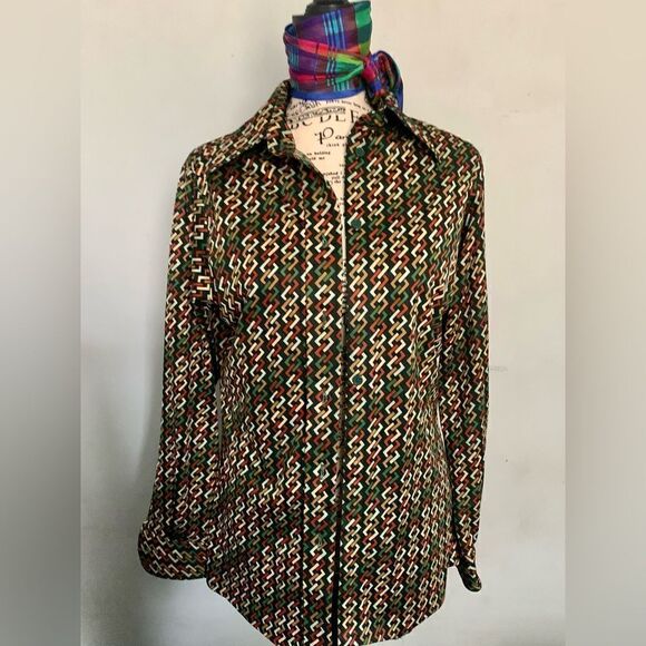 Vintage retro blouse - Picture 1 of 4